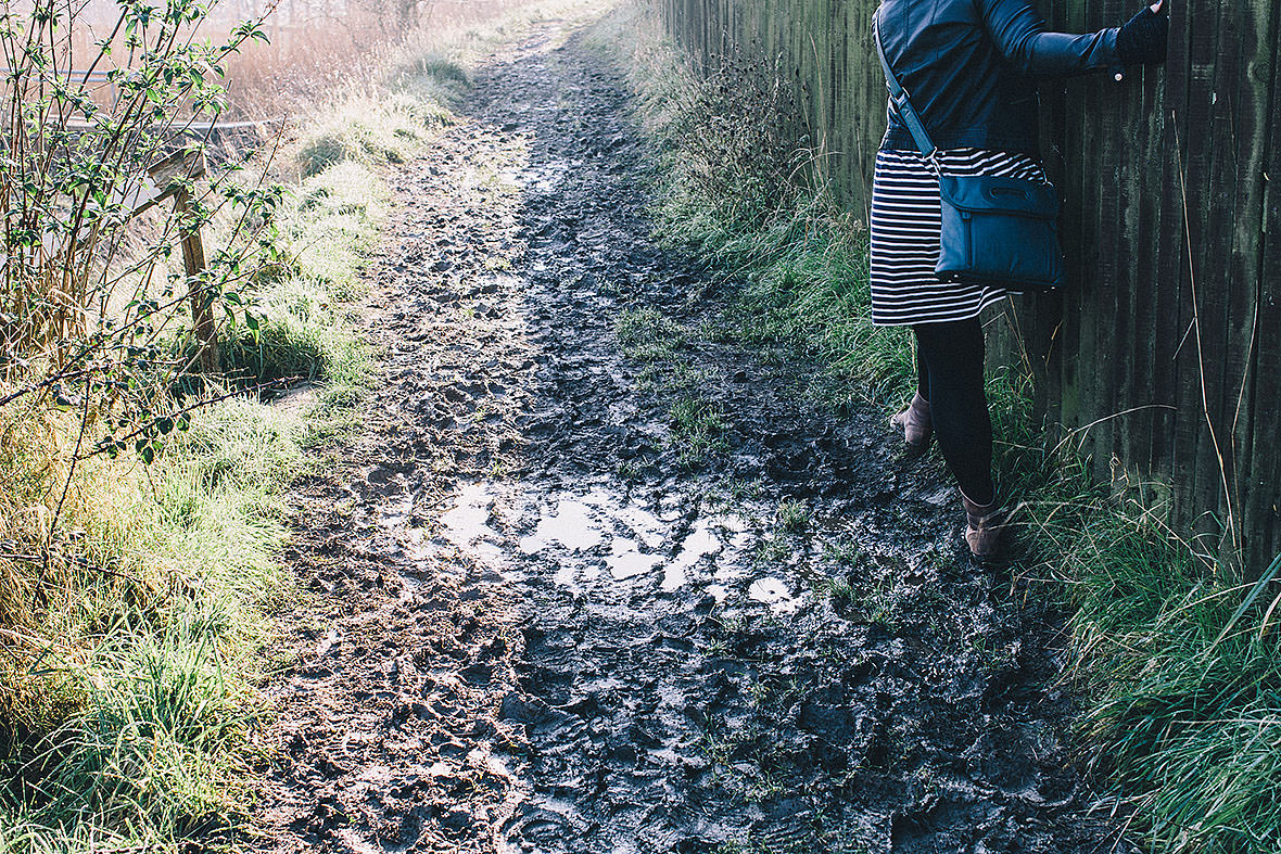 Mud and more mud, East Sussex